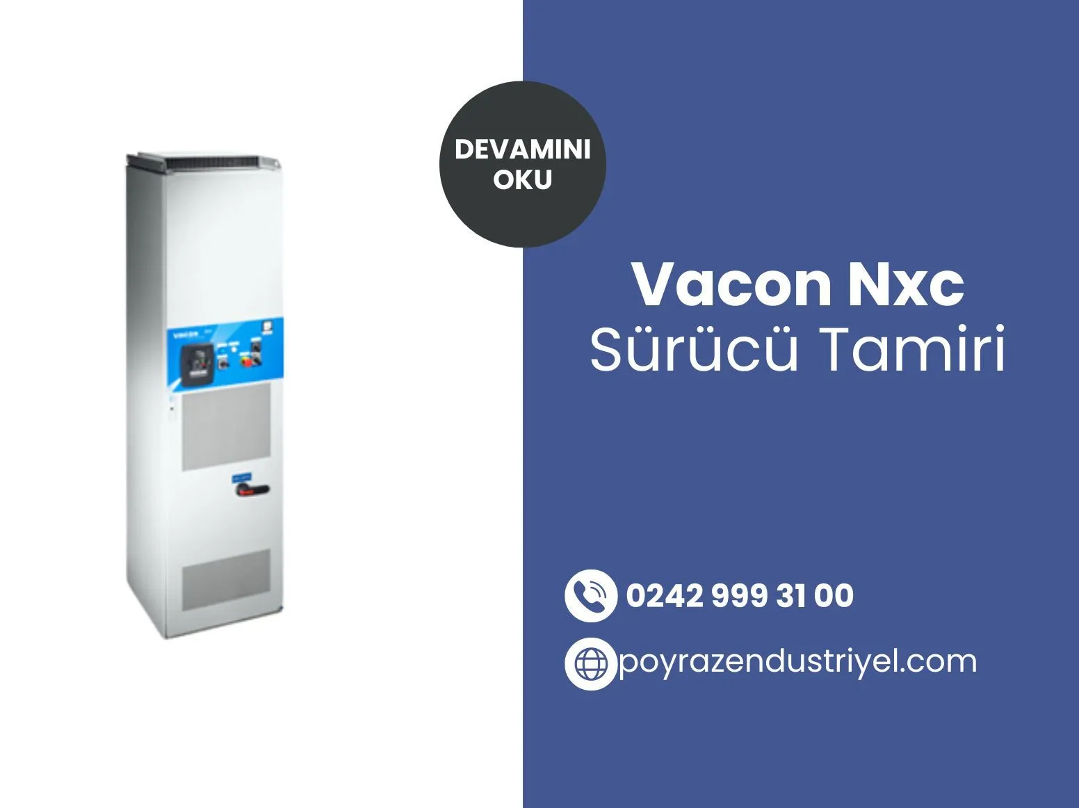 Vacon Nxc Sürücü Tamiri